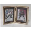 Image 1 : TWO PATRICK ROY CARDS IN PHOTO FRAME