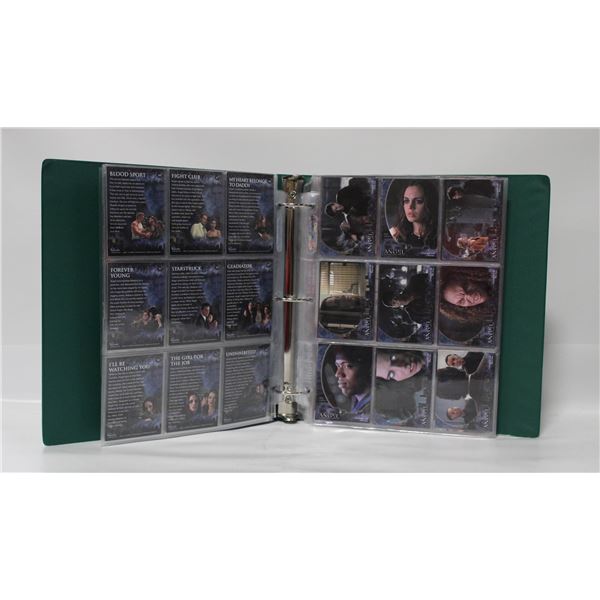 BINDER OF ANGEL & ARROW COLLECTIBLE CARDS