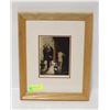Image 1 : PAUL PEEL THE TIRED MODEL FRAMED WALL