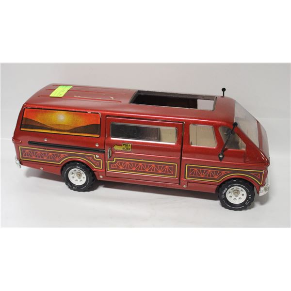 TONKA METAL BODY HIPPIE VAN DIECAST