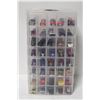 Image 1 : ACRYLIC ORGANIZER CASE FULL OF HOTWHEELS DIECAST