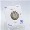 Image 1 : 1933 CANADA SILVER QUARTER 80% SILVER