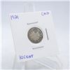 Image 1 : 1921 CANADA 10 CENT COIN 92.5% SILVER