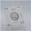 Image 1 : 1949 CANADA QUARTER 25 CENT COIN 80% SILVER