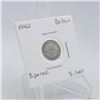 Image 1 : 1942 UK 3 PENCE SILVER COIN BRITIAN 50% SILVER