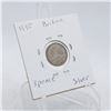 Image 1 : 1935 UK 3 PENCE SILVER COIN BRITIAN 50% SILVER