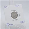 Image 1 : 1917 FRANCE 50 CENTIMES 83.5% SILVER