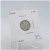 Image 1 : 1942 AMERICAN SILVER DIME MECURY 10 CENT COIN