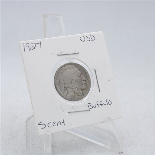 1927 AMERICAN BUFFALO HEAD NICKEL 5 CENT
