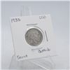 Image 1 : 1935 AMERICAN BUFFALO HEAD NICKEL 5 CENT