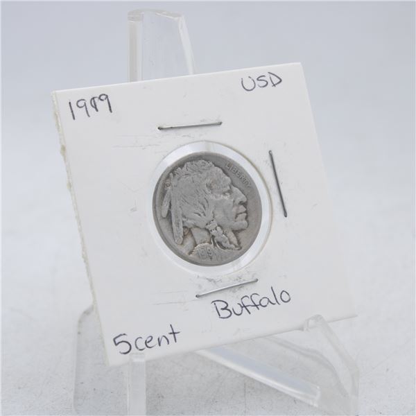 1919 AMERICAN BUFFALO HEAD NICKEL 5 CENT