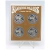 Image 2 : VINTAGE1978 & 1981 FOUR TOKEN PACK KLONDIKE DOLLAR