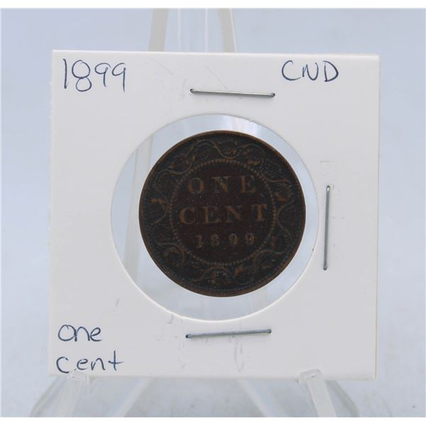 1899 CANADA 1 CENT COIN