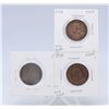 Image 2 : 1910-1913-1915 CANADA 1 CENT COINS