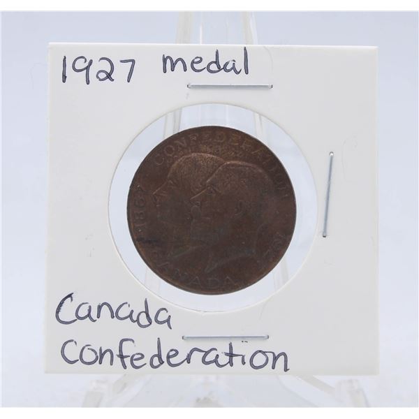 1927 CANADA CONFEDERAION MEDAL