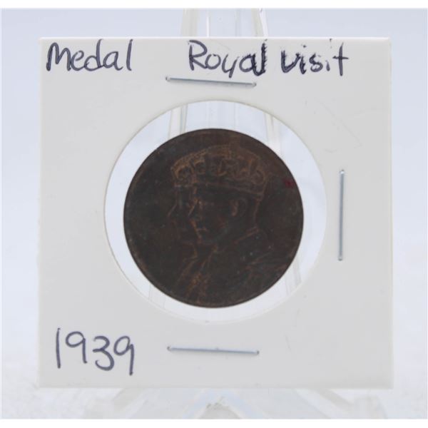 1939 CANADA COMMEMORATIVE MEDAL BRONZE
