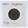 Image 1 : 1939 CANADA COMMEMORATIVE MEDAL BRONZE