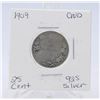 Image 1 : 1909 CANADA SILVER QUARTER 92.5% SILVER