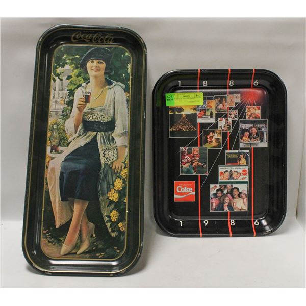 COCA-COLA SERVING TRAYS