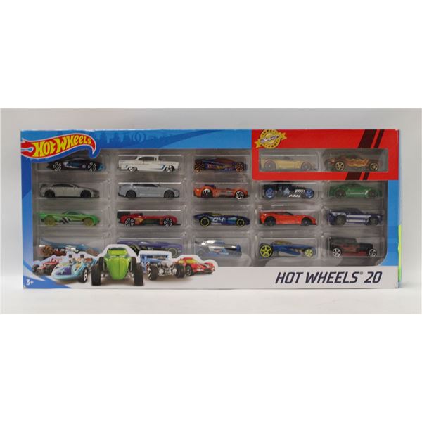 HOTWHEELS 20 DIECAST CARS PACKAGE