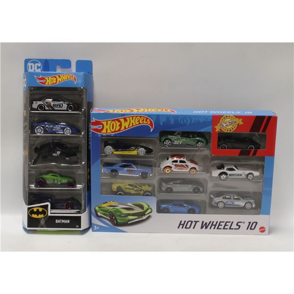 (2) SEALED HOTWHEELS PACKAGES