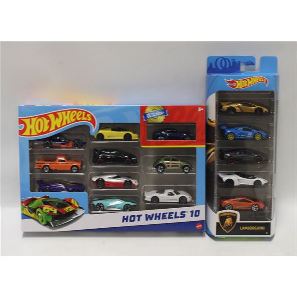 (2) SEALED HOTWHEELS PACKAGES