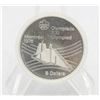 Image 1 : 1976 MONTREAL OLYMPIC $5 SILVER COIN CANADA 92.5%