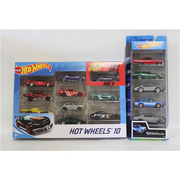 (2) SEALED HOTWHEELS PACKAGES