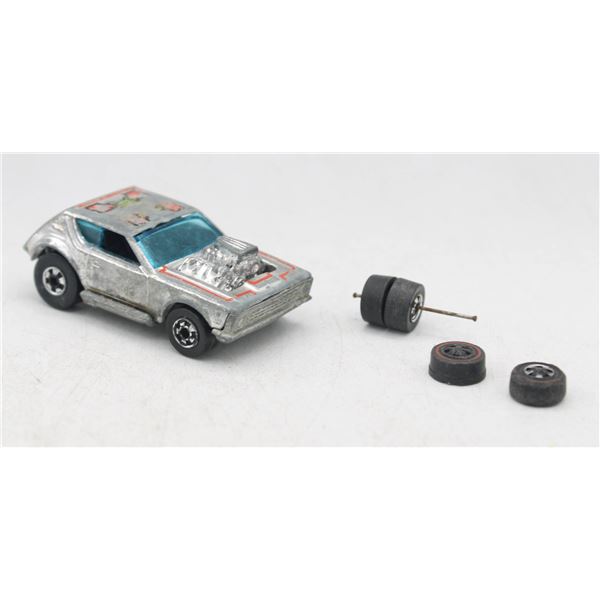 1974 HOT WHEELS GREMLIN GRINDER DIECAST WITH SPARE
