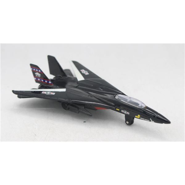 F-14 TOMCAT FIGHTER JET IN BLACK BUNNY LIVERY