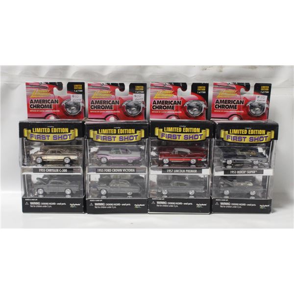 4 SEALED JOHNNY LIGHTNING DIECASTS