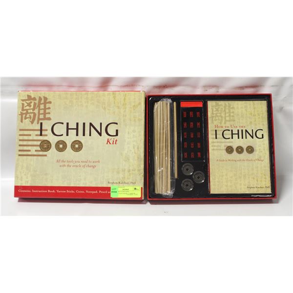 ICHING KIT CONTAINS INSTRUCTION BOOK, YARROW STICK
