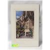 Image 1 : PRINT "PROVENCE MOUNTAIN VILLAGE #2" BY MARTIN