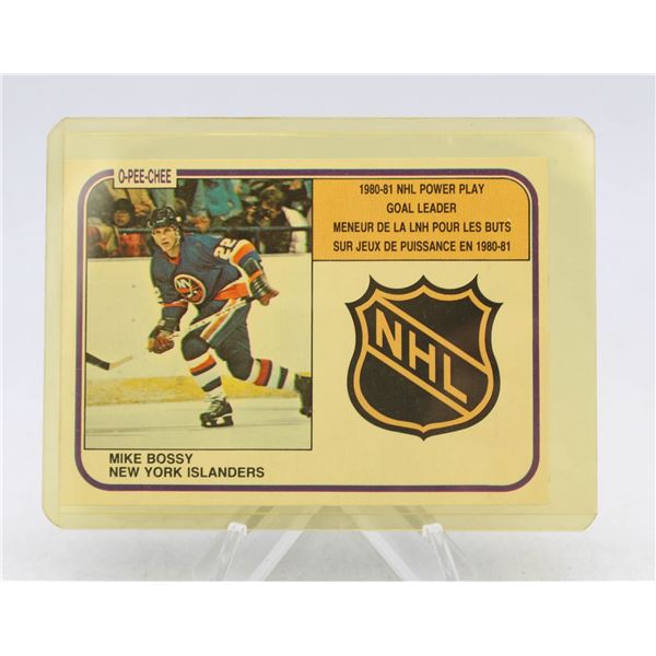 1981-82 O-PEE-CHEE MIKE BOSSY #386