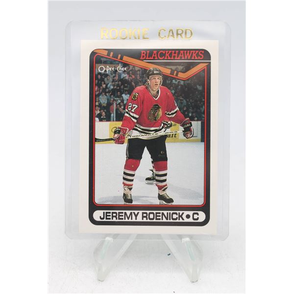 1990-91 O-PEE-CHEE JEREMY ROENICK #7 ROOKIE CARD