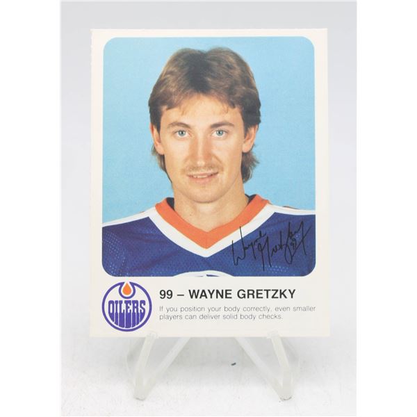 1985-1986 RED ROOSTER WAYNE GRETZKY POST HOCKEY