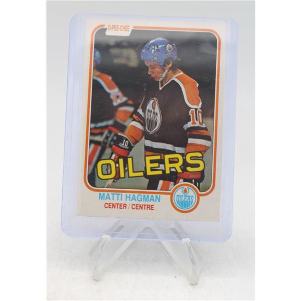 1981-82 O-PEE-CHEE MATTI HAGMAN #113