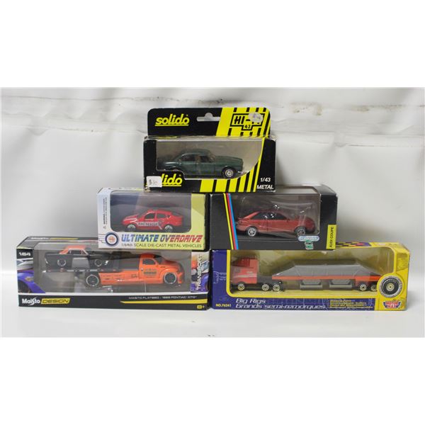 BAG OF SEALED ESTATE DIECAST COLLECTION