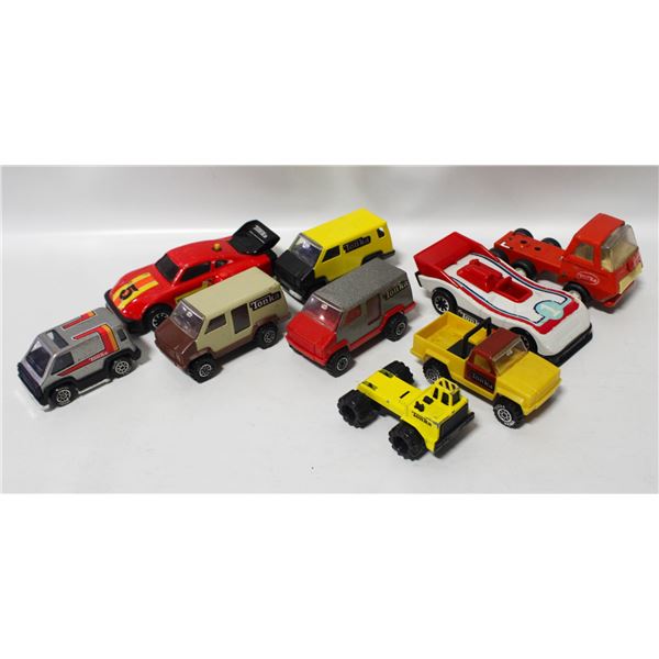 BUNDLE OF VINTAGE TONKA DIECASTS