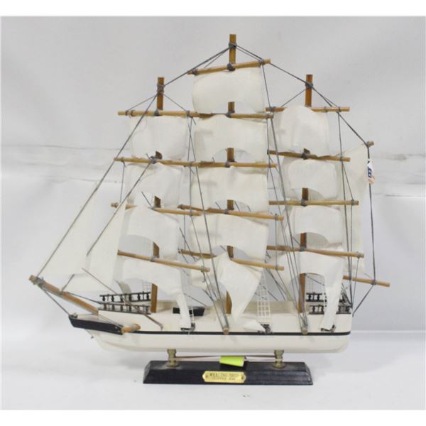 VINTAGE WHALING SHIP CLIPPER 1846 REPLICA