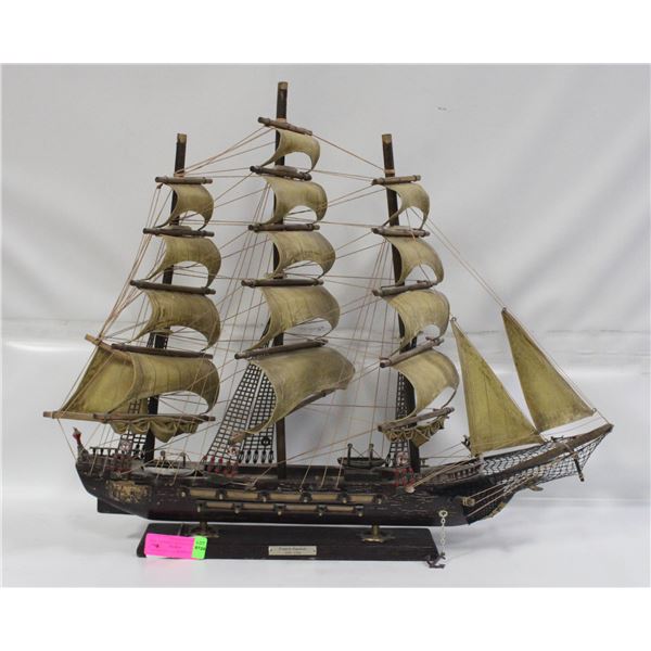 VINTAGE FRAGATA ESPANOLA  ANO 1780 SPANISH WARSHIP