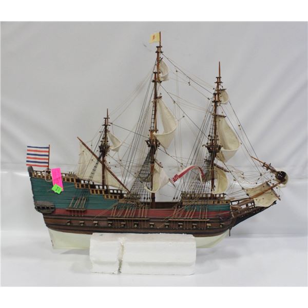 VINTAGE DUTCH SAILING SHIP 17/18TH CENTURY STYLE