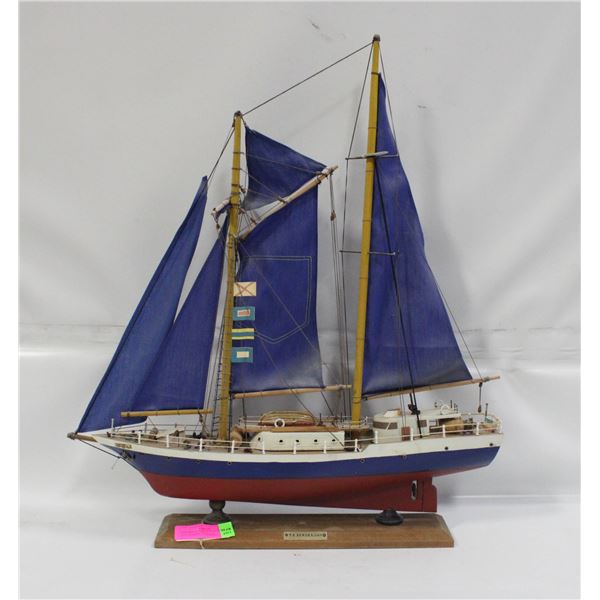 VINTAGE T.S. EENDRACHT DUTCH SAIL TRAINING SCHOONE