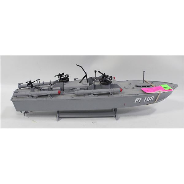 VINTAGE PT-109 U.S NAVY TORPEDO BOAT - JOHN F