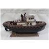 Image 1 : VINTAGE CLASSIC WOODEN HARBOR TUGBOAT MODEL