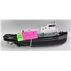 Image 1 : ERTL BLACK TEXACO FIRE CHIEF TUGBOAT BANK