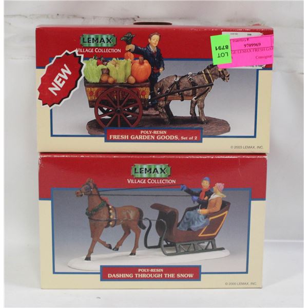 VINTAGE LEMAX FRESH GARDEN GOODS