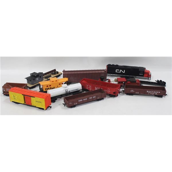 FLAT OF VINTAGE TRAINS