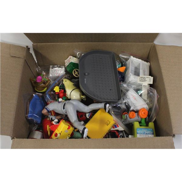 BOX OF POP CULTURE FIGURES