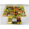 Image 1 : 4 CARRYING TRAYS FILLED WITH ASSORTED